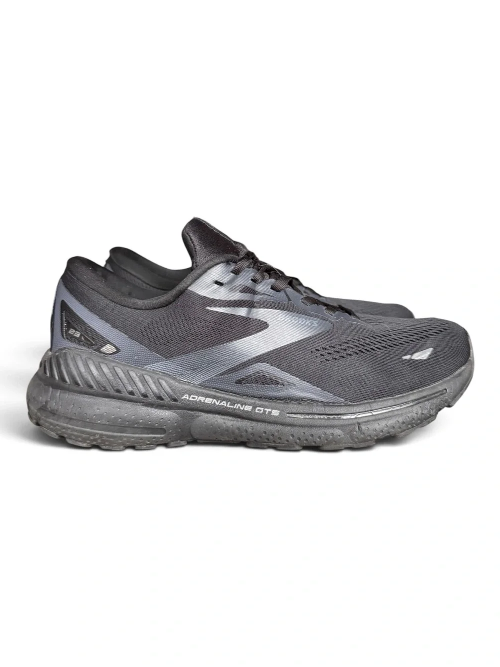 Brooks Adrenaline GTS 23 Men’s 9.5 D Black Running Shoes Sneakers